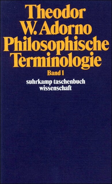 Philosophische Terminologie. Bd.1 (Paperback)