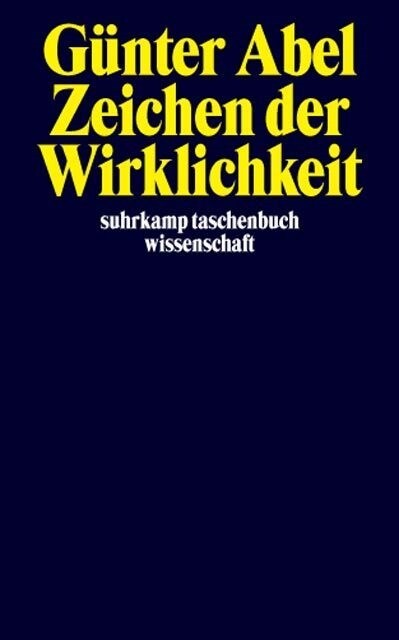 Zeichen der Wirklichkeit (Paperback)