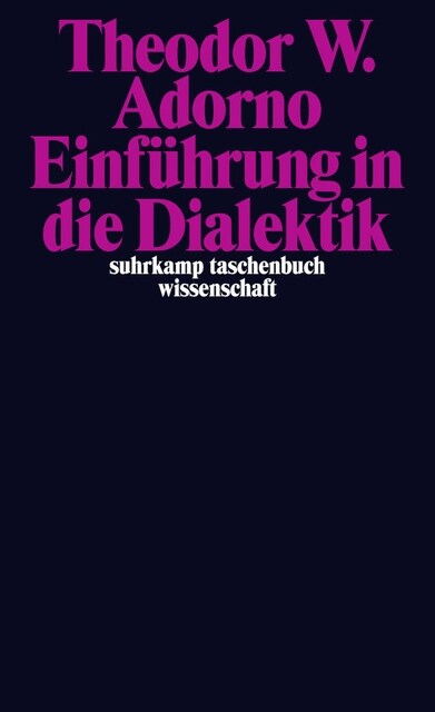 Einfuhrung in die Dialektik (Paperback)