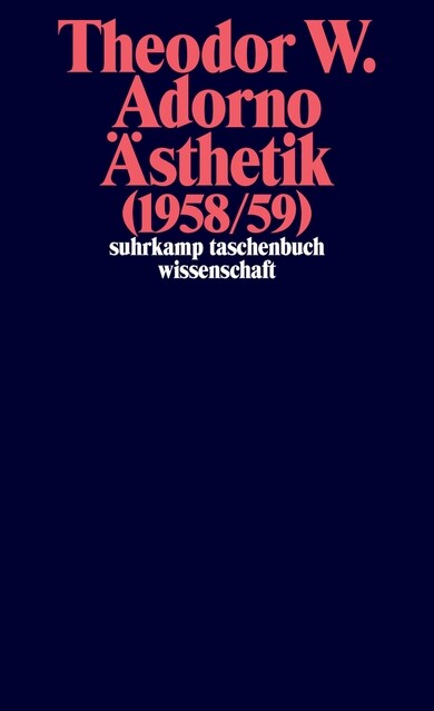 Asthetik (1958/59) (Paperback)