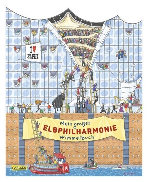 Mein großes Elbphilharmonie-Wimmelbuch (Board Book)