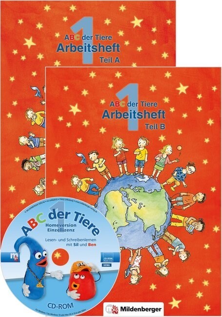 1. Schuljahr, 2 Arbeitshefte m. CD-ROM. Tl.A+B (Pamphlet)