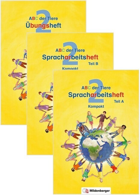 2. Schuljahr, Spracharbeitsheft Kompakt, 3 Hefte mit CD-ROM (Pamphlet)