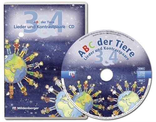 3./4. Schuljahr, Lieder und Kontrastpaare, Audio-CD (CD-Audio)