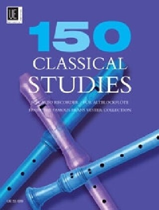 150 Classical Studies, fur Altblockflote (Sheet Music)