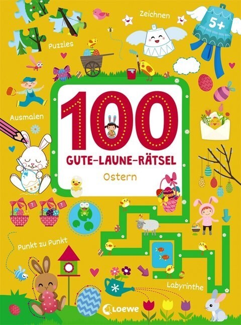 100 Gute-Laune-Ratsel - Ostern (Paperback)