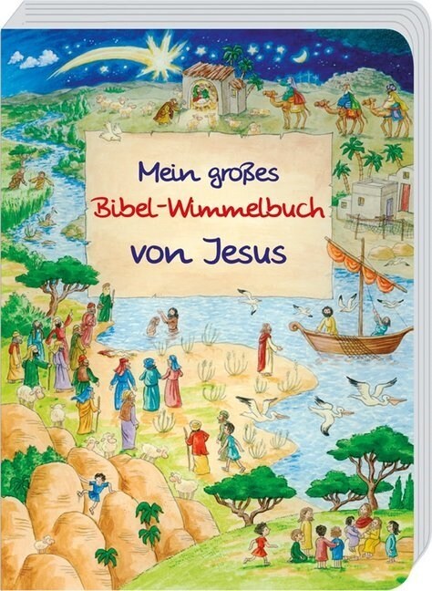 Mein großes Bibel-Wimmelbuch von Jesus (Board Book)