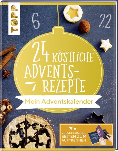 24 kostliche Adventsrezepte. Mein Adventskalender (Hardcover)