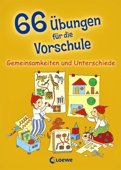 66 Ubungen fur die Vorschule - Gemeinsamkeiten und Unterschiede (Paperback)