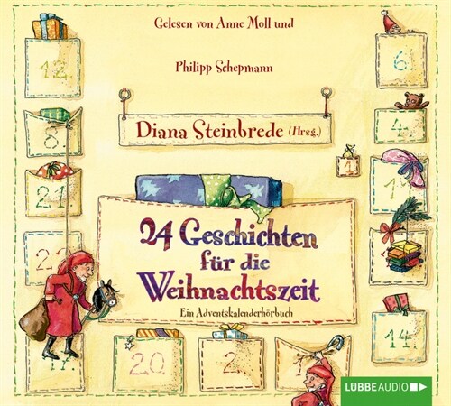 24 Geschichten fur die Weihnachtszeit, 3 Audio-CDs (CD-Audio)