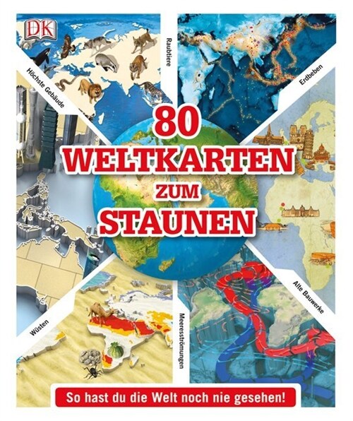 80 Weltkarten zum Staunen (Hardcover)