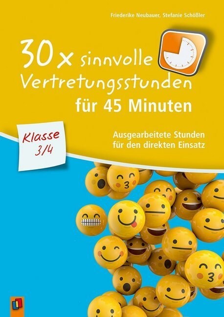 30 x sinnvolle Vertretungsstunden fur 45 Minuten - Klasse 3/4 (Paperback)