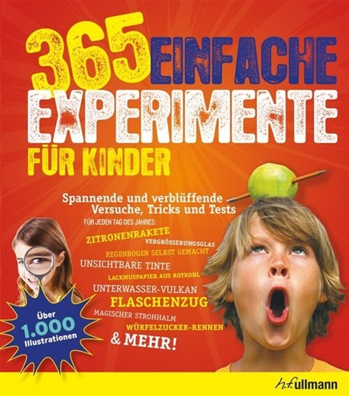 365 einfache Experimente fur Kinder (Hardcover)