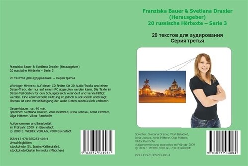 20 russische Hortexte - Serie 3, 1 Audio-CD (CD-Audio)