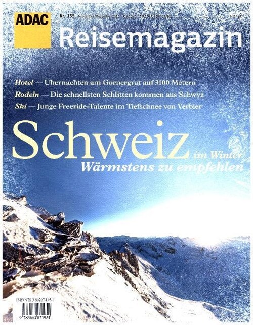 ADAC Reisemagazin Schweiz im Winter (Paperback)