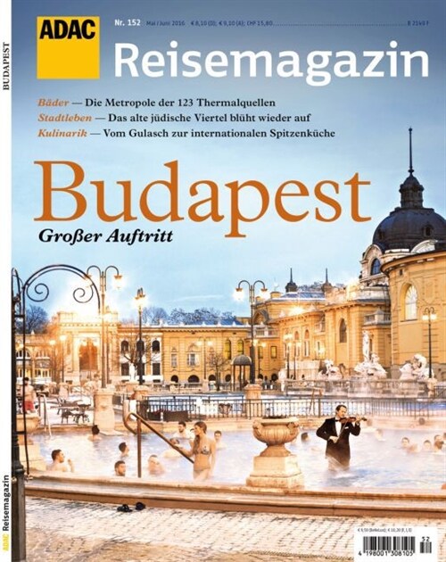 ADAC Reisemagazin Budapest (Paperback)