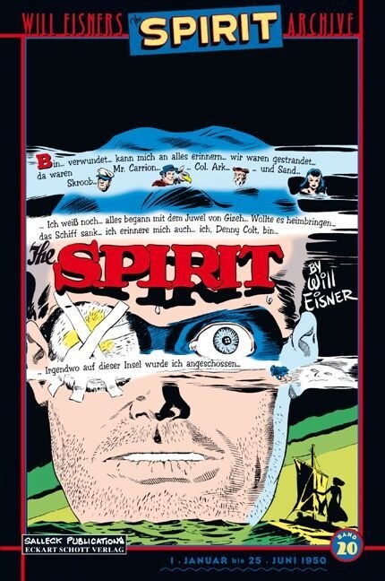 Spirit - 1. Januar - 25. Juni 1950, Vorzugsausgabe (Hardcover)