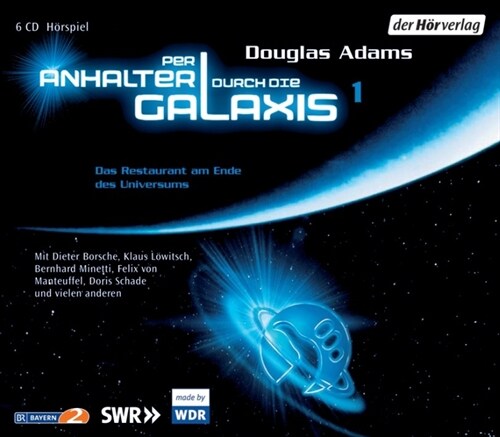 Per Anhalter durch die Galaxis - Das Restaurant am Ende des Universums. Tl.1, 6 Audio-CDs (CD-Audio)