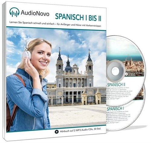 AudioNovo Spanisch I bis II, MP3-CD (CD-Audio)