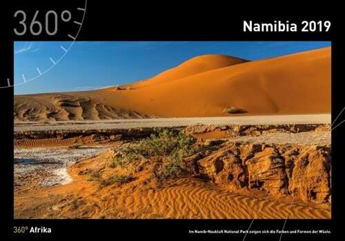 360° Namibia 2019 (Calendar)