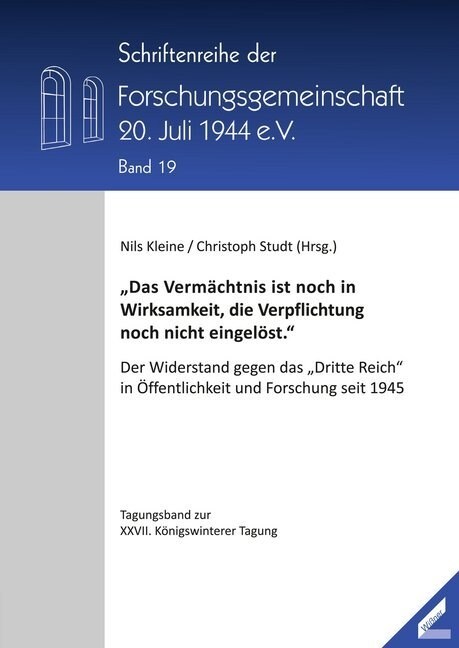 Das Vermachtnis ist noch in Wirksamkeit, die Verpflichtung noch nicht eingelost. (Paperback)