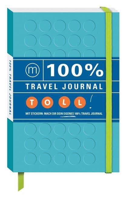 100% Travel Journal blau (Paperback)