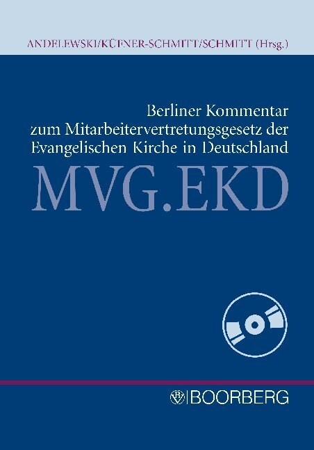 Berliner Kommentar zum Mitarbeitervertretungsgesetz der EKD (MVG.EKD) (Hardcover)