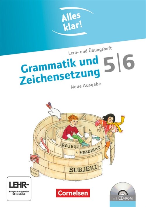 5./6. Schuljahr, Grammatik und Zeichensetzung, m. CD-ROM (Pamphlet)