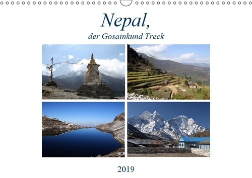 Nepal, der Gosainkund Treck (Wandkalender 2019 DIN A3 quer) (Calendar)