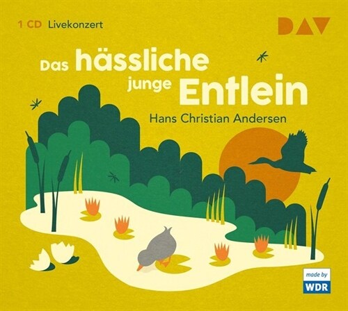 Das hassliche junge Entlein, 1 Audio-CD (CD-Audio)