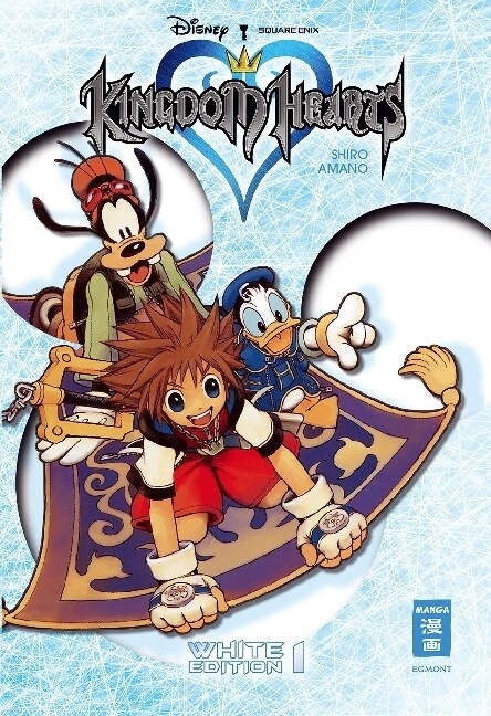 Kingdom Hearts White Edition (+Schuber). Bd.1 (Paperback)