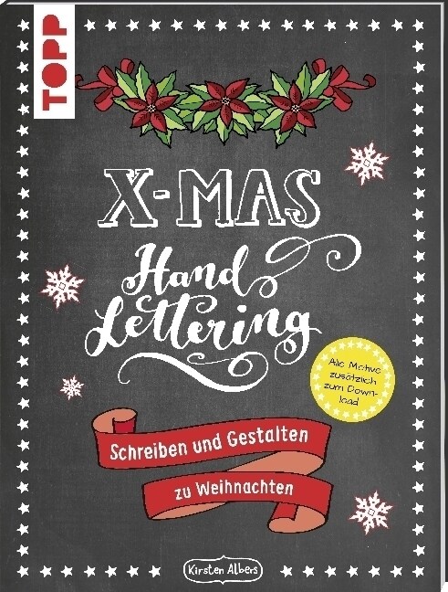 Handlettering X-Mas. Schreiben und Gestalten zu Weihnachten (Paperback)