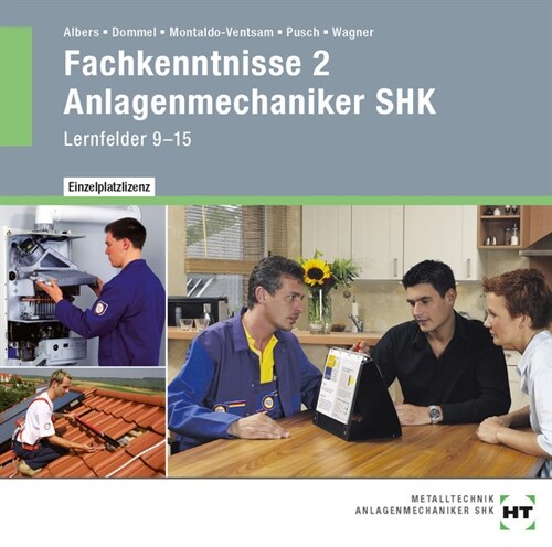 Fachkenntnisse 2 Anlagenmechaniker SHK, CD-ROM (CD-ROM)
