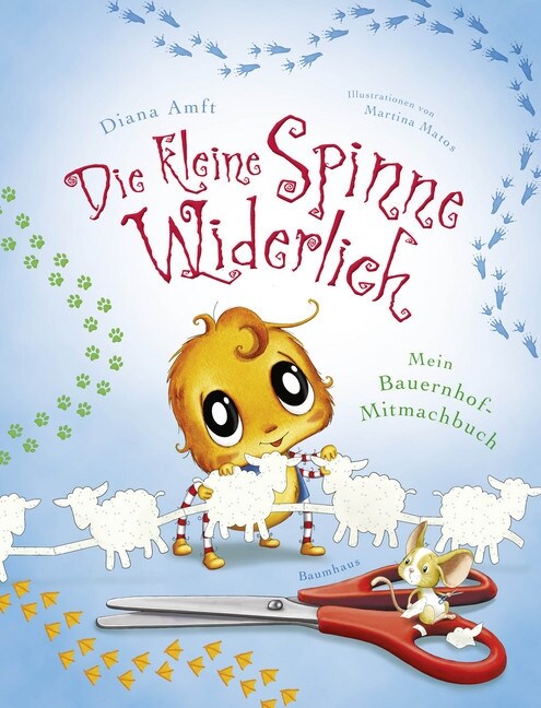 Die kleine Spinne Widerlich: Mein Bauernhof-Mitmachbuch (Paperback)