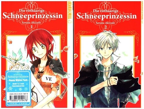 Die rothaarige Schneeprinzessin - Happy Winter Pack, 2 Teile. Bd.1-2 (Paperback)