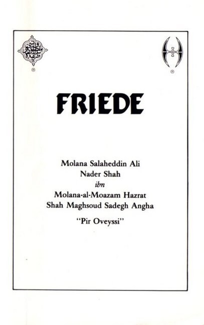 Friede (Paperback)