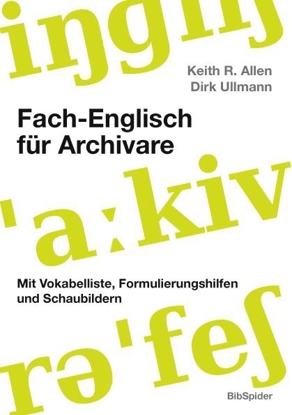 Fach-Englisch fur Archivare, m. CD-ROM (Paperback)