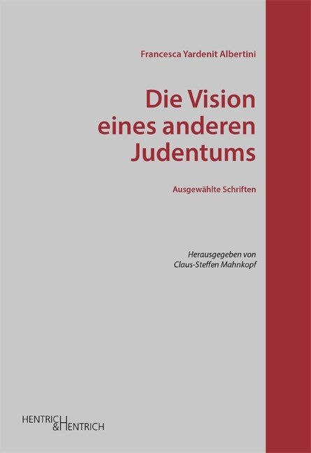 Die Vision eines anderen Judentums (Hardcover)