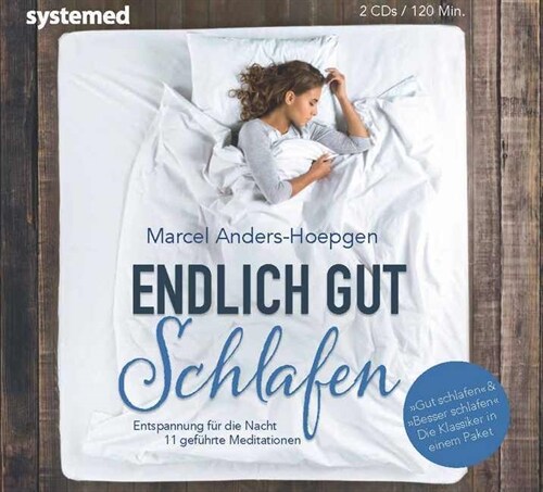 Endlich gut schlafen, 2 Audio-CDs (CD-Audio)