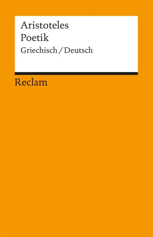 Poetik, Griechisch/Deutsch (Paperback)