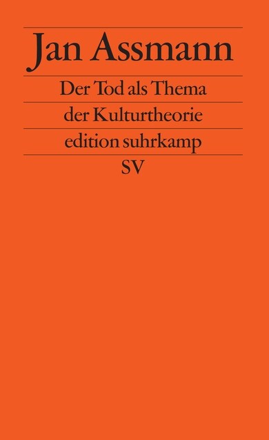 Der Tod als Thema der Kulturtheorie (Paperback)