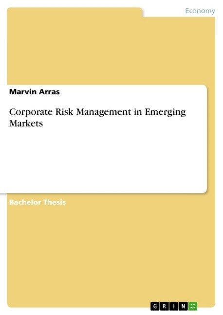 Corporate Risk Management in Emerging Markets (Paperback)