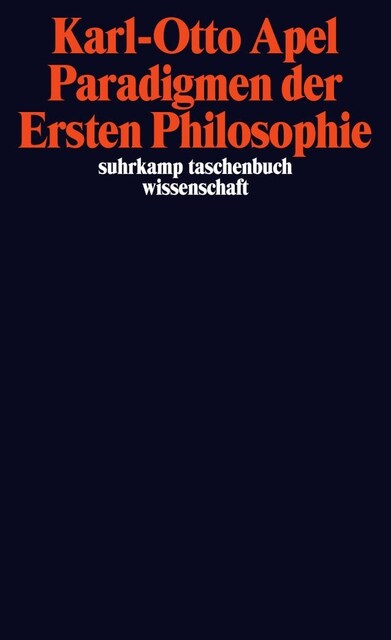 Paradigmen der Ersten Philosophie (Paperback)