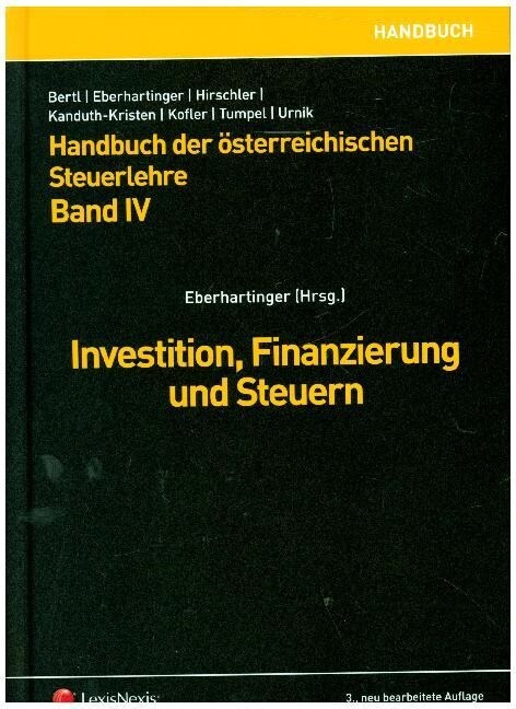 Handbuch der osterreichischen Steuerlehre, Band IV (Hardcover)