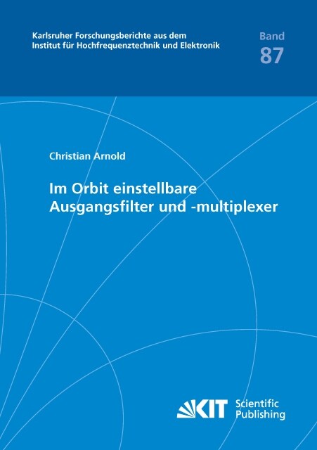 Im Orbit einstellbare Ausgangsfilter und -multiplexer (Paperback)