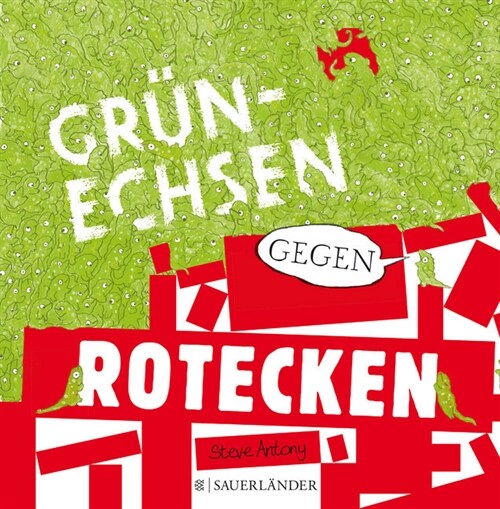 Grunechsen gegen Rotecken (Hardcover)
