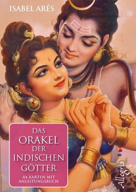 Das Orakel der indischen Gotter, Orakelkarten m. Anleitungsbuch (Cards)