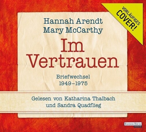 Im Vertrauen, 2 Audio-CDs (CD-Audio)