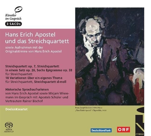 Hans Erich Apostel und das Streichquartett, 3 Super-Audio-CDs (Hybrid) (CD-Audio)