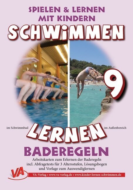 Baderegeln, unlaminiert (Cards)